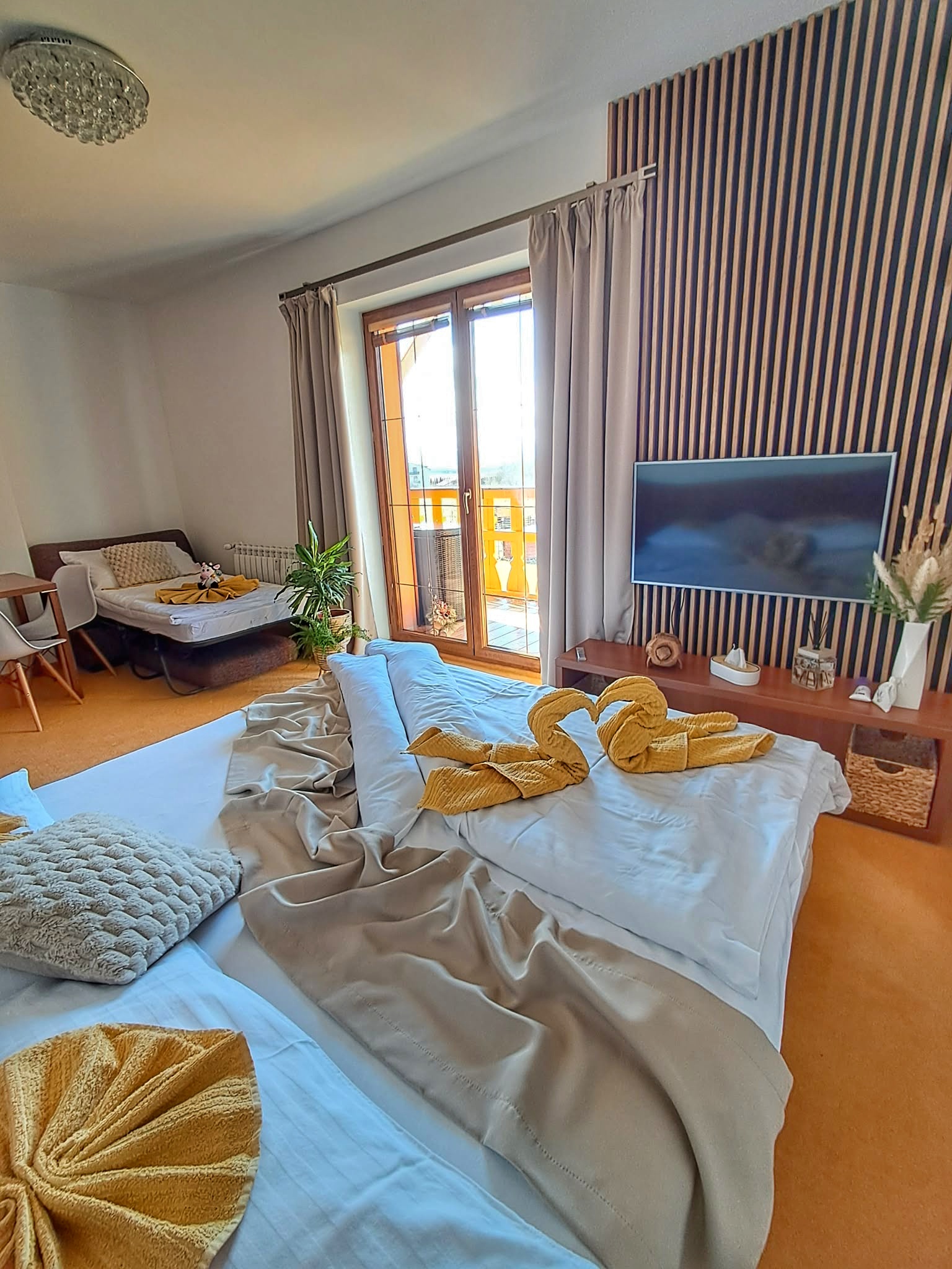 Interiér apartmánu Apartmány Lefrank vo Veľkej Lomnici